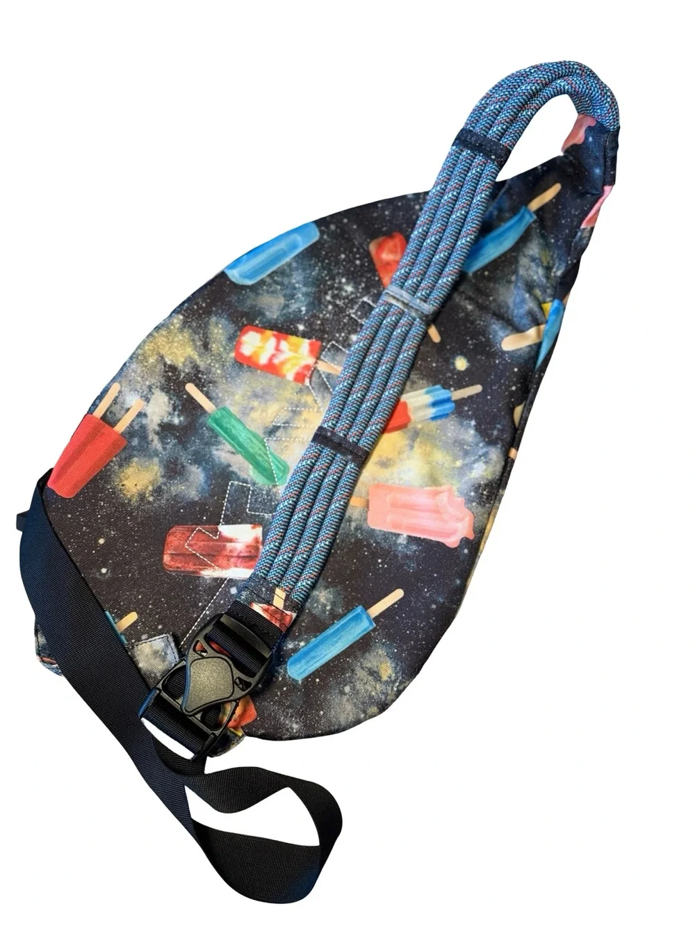 Kavu Original Sling Limited Edition Space Pop Galaxy Crossbody Travel Bag EUC